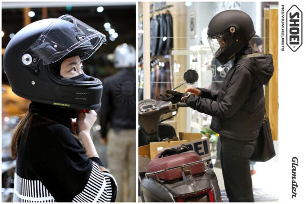 SHOEI Glamster 消光黑 (樂高帽 復古帽 全罩安全帽