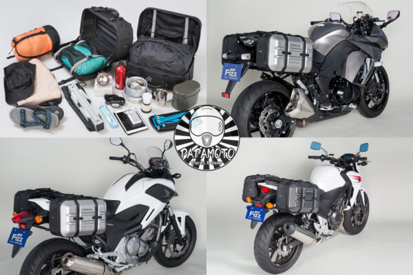 TANAX motoFizz MFK-248 旅行硬殼側箱2 40L