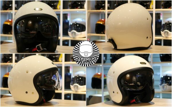 SHOEI JO  白色 復古安全帽