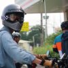 SHOEI EX-ZERO  灰色 山車帽 復古越野安全帽 水管灰