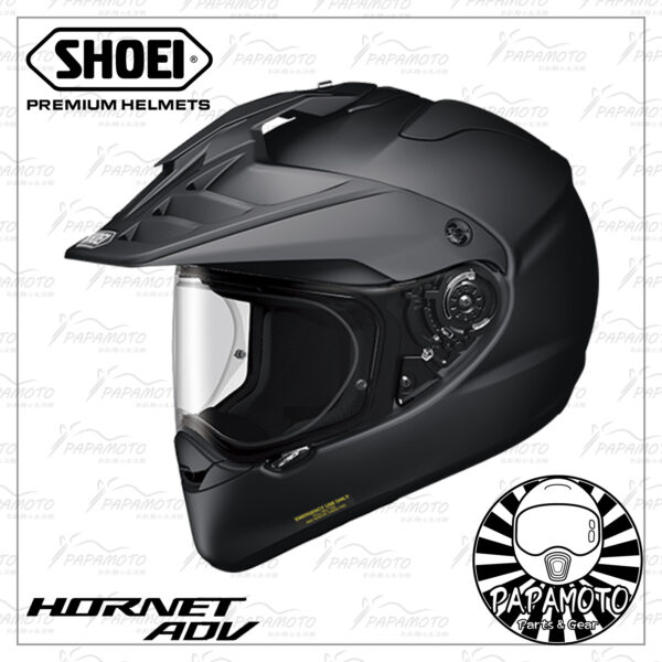 SHOEI HORNET ADV 消光黑 全罩安全帽