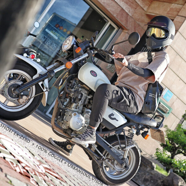 SHOEI EX-ZERO 消光黑色 山車帽 復古越野安全帽