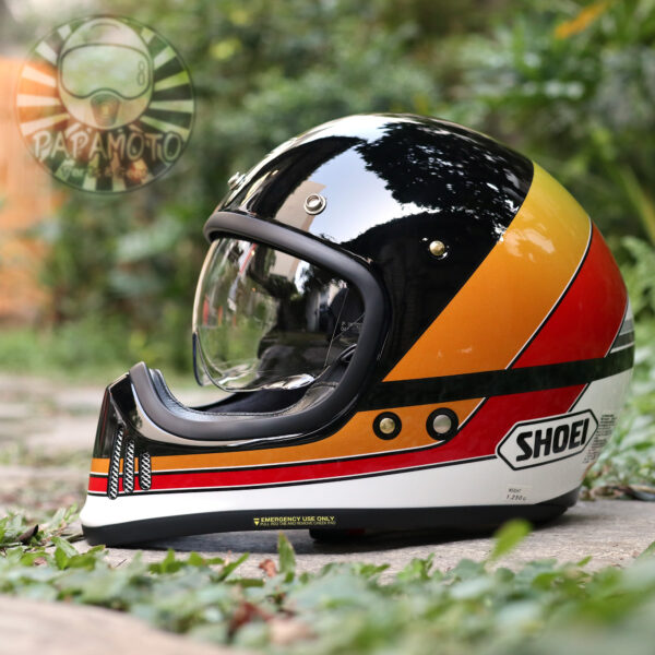SHOEI EX-ZERO EQUATION TC-10 山車帽 復古越野安全帽