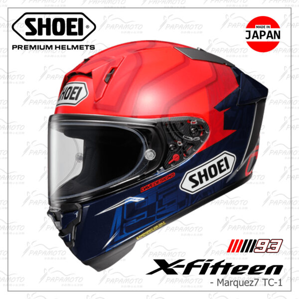 SHOEI X15 Marquez7 TC-1