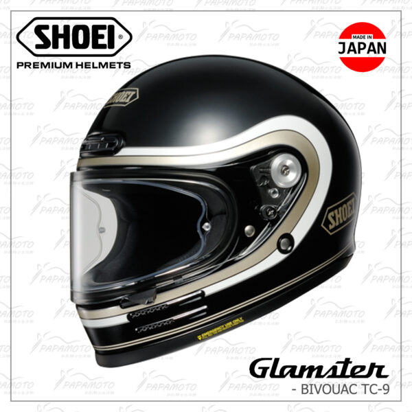 SHOEI Glamster BIVOUAC TC-9 (樂高帽 復古帽 全罩安全帽