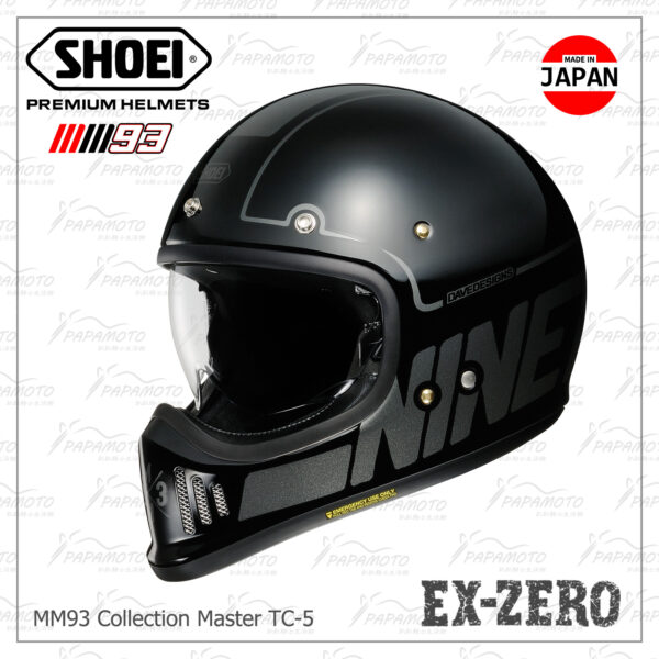SHOEI EX-ZERO MM93 Master TC-5 山車帽 (復古越野安全帽 marquez 限量