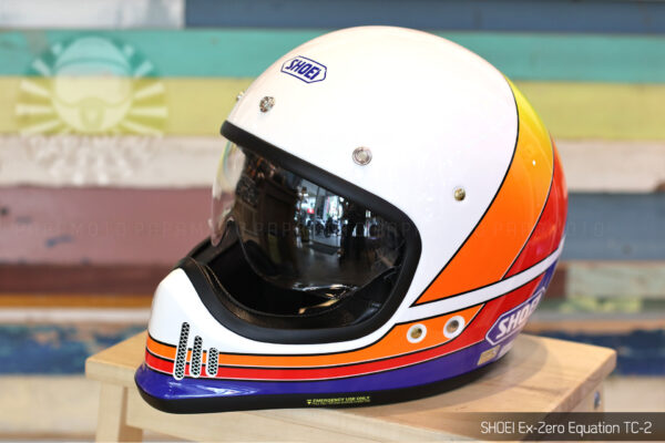 SHOEI EX-ZERO  EQUATION TC-2 山車帽 復古越野安全帽
