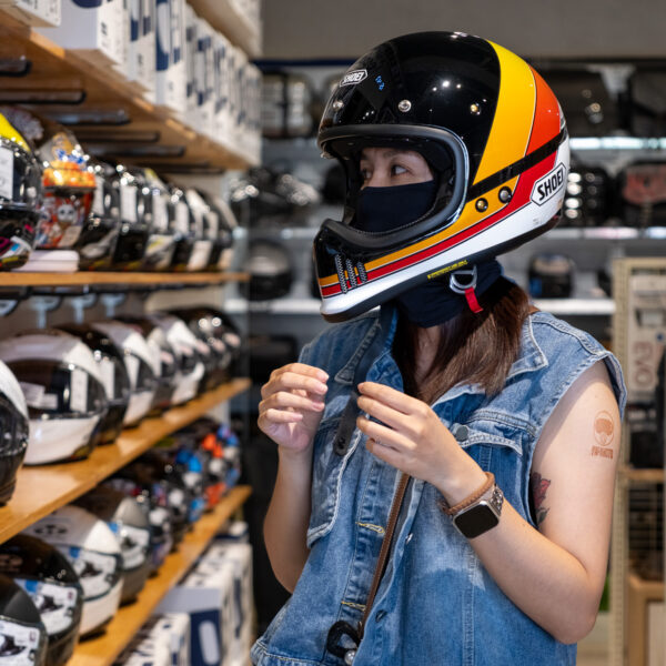 SHOEI EX-ZERO EQUATION TC-10 山車帽 復古越野安全帽