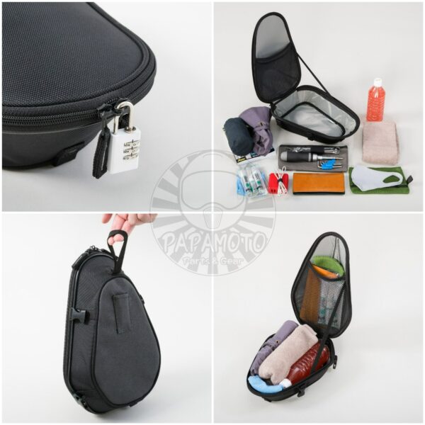 TANAX motoFizz MFK-286 Narrow Fit S 後座包(黑) 3.5L