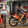 TANAX motoFizz MFK-251 Mini Field 後座包(黑橘)