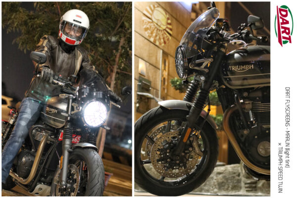 DART Marlin 長版風鏡 - Triumph Speed Twin