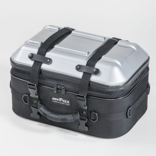TANAX motoFizz MFK-265 箱型硬殼後座包(銀) 25L