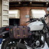 TANAX motoFizz MFK-311 復古硬殼側皮箱 (馬鞍包) 40L