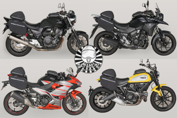 TANAX motoFizz MFK-260 輕量運動型後座包(黑) 7.5L