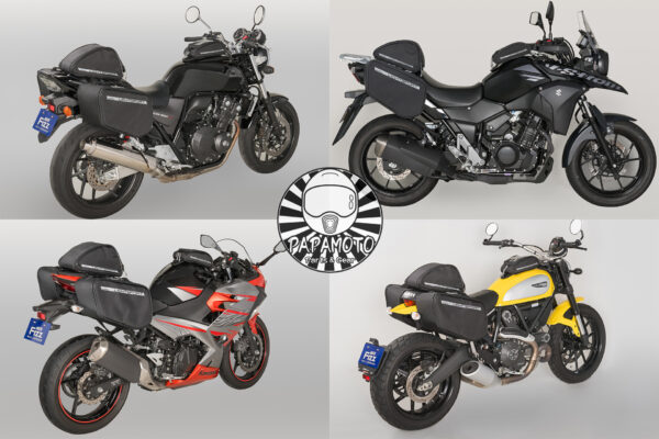 TANAX motoFizz MFK-260 輕量運動型後座包(黑) 7.5L