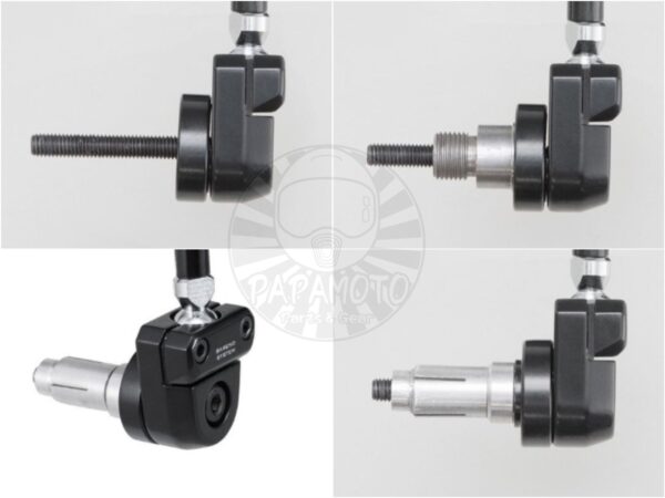 ANC104 TANAX NAPOLEON ANC-104 端子後照鏡(黑)