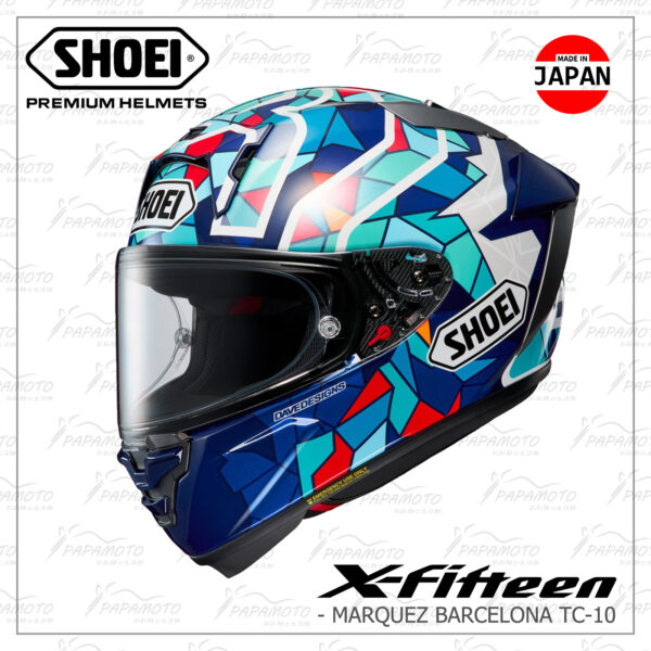 SHOEI X15 Marquez BARCELONA 巴塞隆納