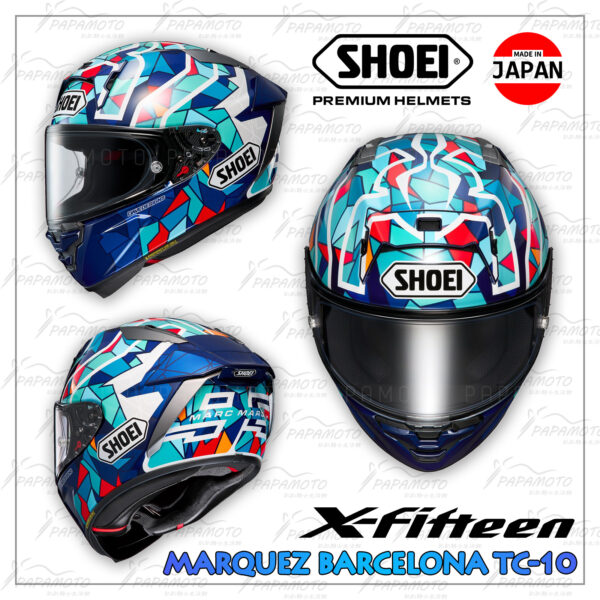 SHOEI X15 Marquez BARCELONA 巴塞隆納