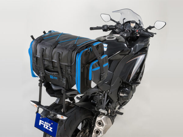 TANAX motoFizz MFK-277 露營後座包2(黑藍) 75L