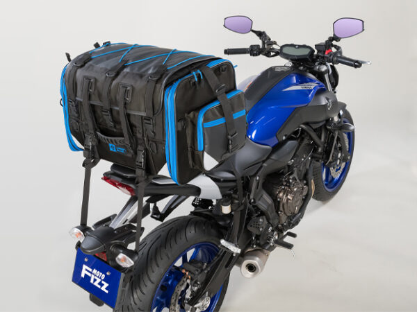 TANAX motoFizz MFK-277 露營後座包2(黑藍) 75L