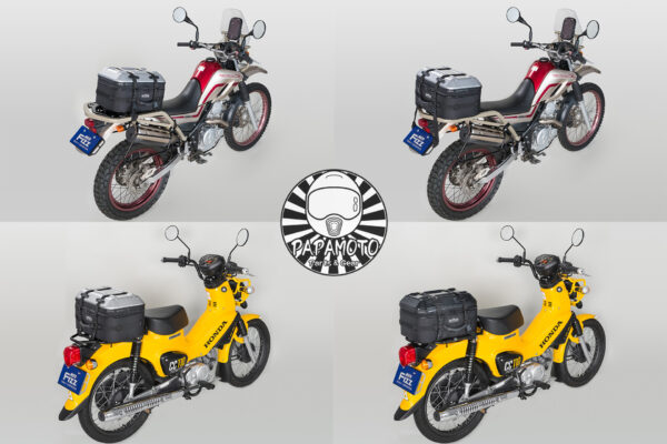 TANAX motoFizz MFK-266 箱型硬殼後座包(碳纖) 25L