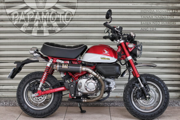 PAPAMOTO_FB_TEMP TANAX NAPOLEON ANC-104 端子後照鏡(黑)