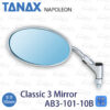 TANAX NAPOLEON AB3-101-10B 後照鏡 (藍鏡)