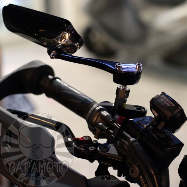 TANAX NAPOLEON SA-23 後照鏡延伸座(單入) – 30mm/黑