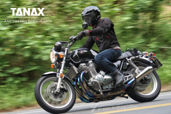 TANAX1 TANAX NAPOLEON ANC-104 端子後照鏡(黑)