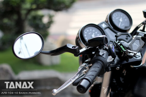 TANAX NAPOLEON APB-104-10 後照鏡 (黑)