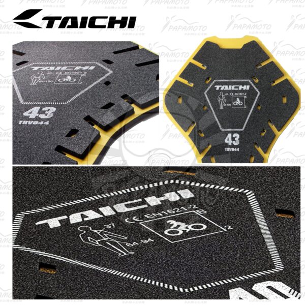 TAICHI TRV044 背部護具 (防摔衣護背 CE lv2