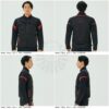 TAICHI RSJ342 夏季網眼防摔衣 - 黑紅 (7件式護具