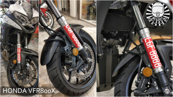 前叉透明車牌套 VFR1200F VFR800X 專用款
