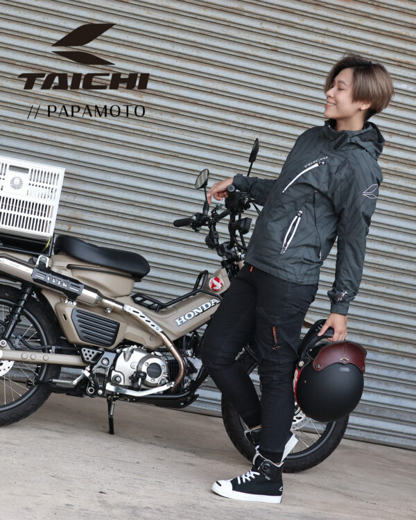 TAICHI RSJ321 防摔衣 - 線條黑 (防潑水