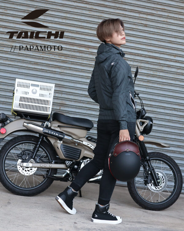 TAICHI RSJ321 防摔衣 - 線條黑 (防潑水