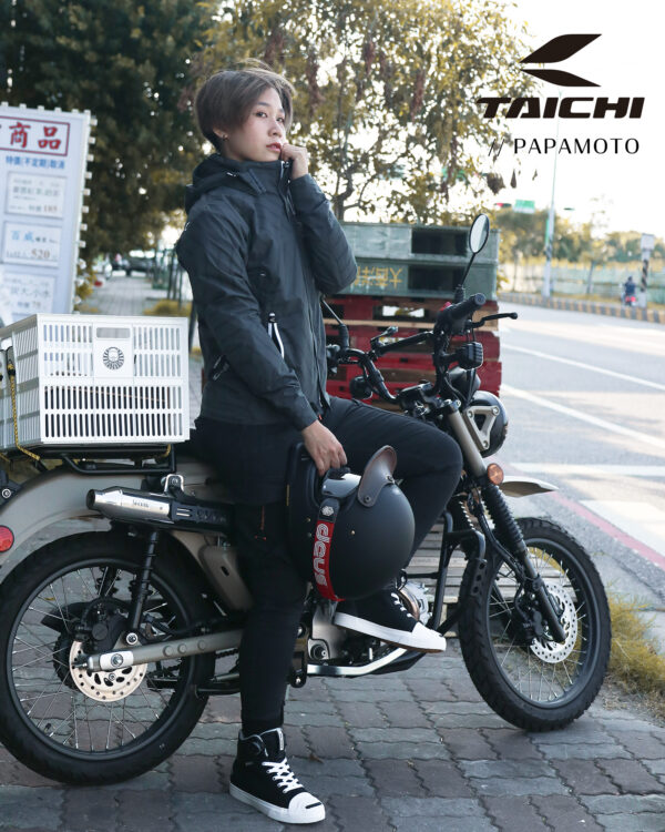 TAICHI RSJ321 防摔衣 - 線條黑 (防潑水