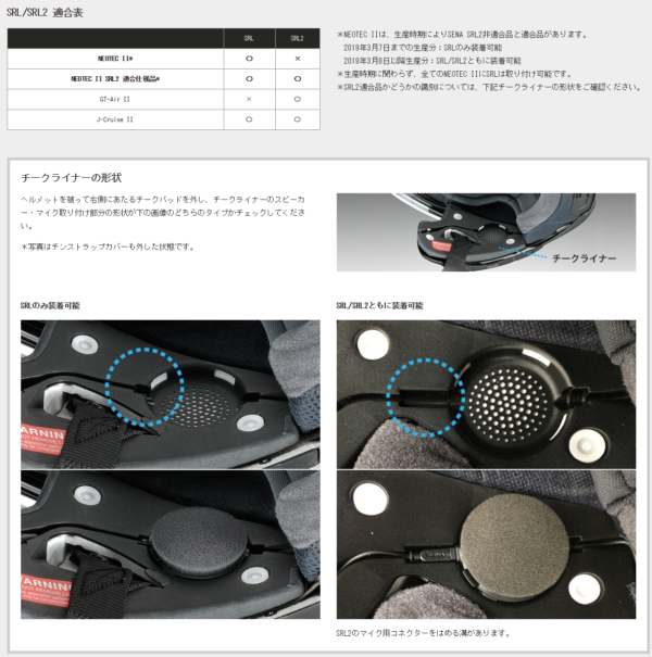 SENA SRL2 SRL-MESH 整合式藍芽通訊系統 - NEOTEC2 J-Cruise2 GTAir2 專用