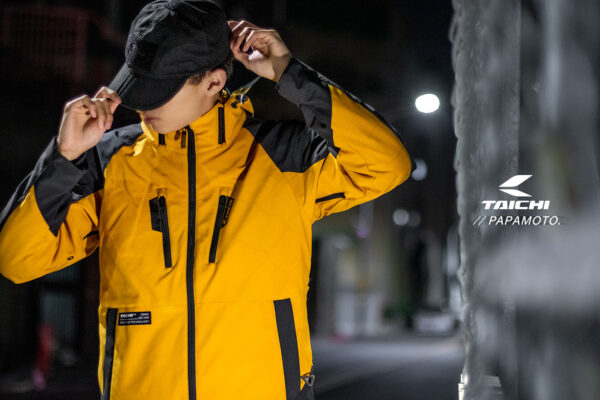 TAICHI RSJ730 軟殼防摔衣 - Ash Orange (秋冬防風保暖 4季型