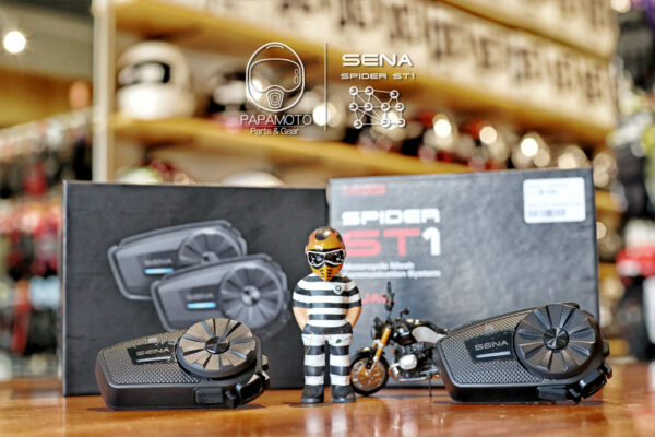 SENA SPIDER ST1 安全帽藍牙通訊系統 (Mesh 無線電
