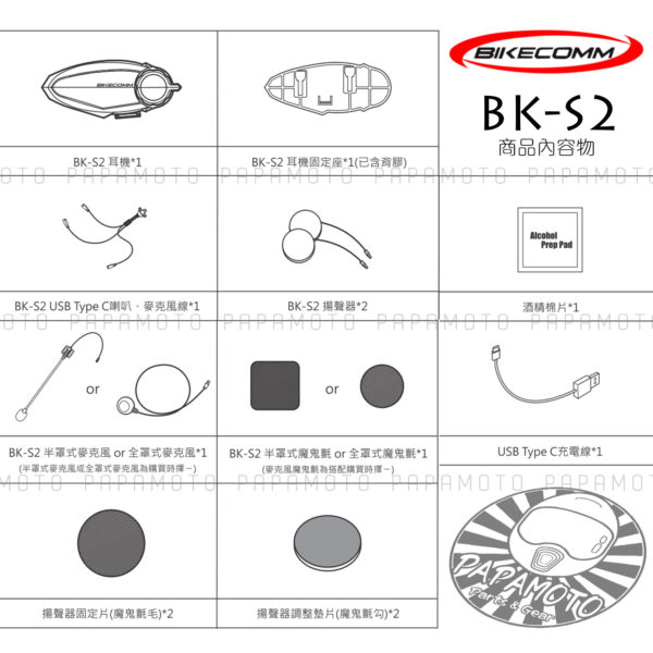 騎士通 BK-S2 安全帽藍芽耳機