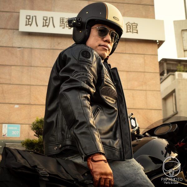 R0001037 DEGNER 13WJ-1C 復古騎士皮衣 (飛行外套 防摔衣