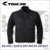 TAICHI RSJ342 夏季網眼防摔衣 - 黑 (7件式護具