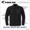 TAICHI RSJ339 夏季網眼防摔衣 - 黑 (軍裝 工裝