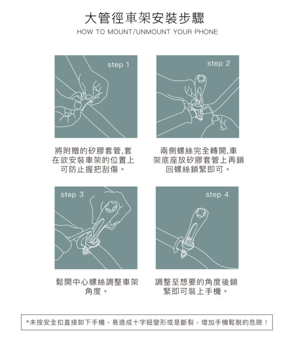 Intuitive Cube X-Guard 鋁合金握把用車架 (手機架