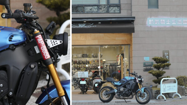 前叉透明車牌套 YAMAHA XSR900 專用款