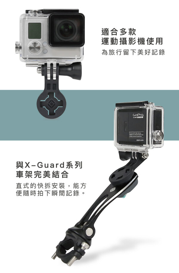 Intuitive Cube X-Guard 運動攝影機轉接座
