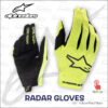 Alpinestars RADAR MX 越野手套-黃