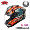 OGK KABUTO F17 GLANZ 全罩安全帽 - 紅灰