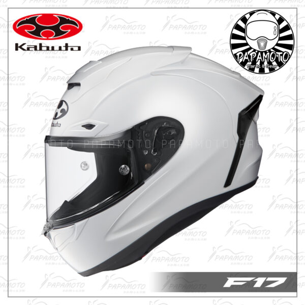 OGK KABUTO F17 全罩安全帽 - 白