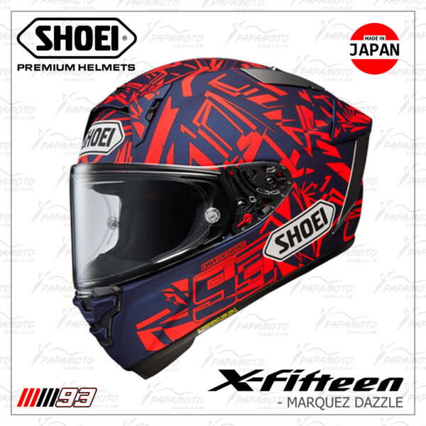 SHOEI X15 Marquez DAZZLE